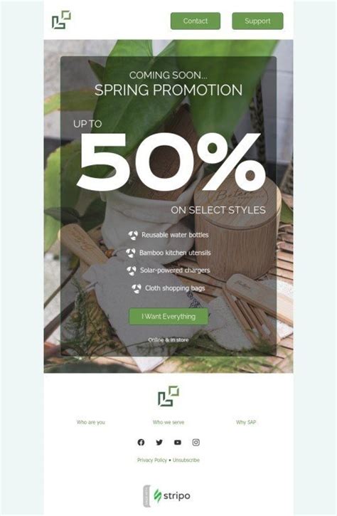 Promotion Email Template