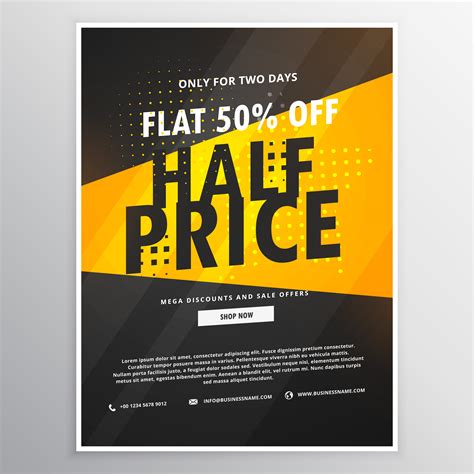 Promotional Sale Flyer Template