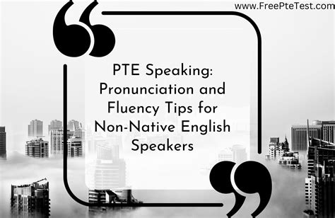 Pronunciation Tips for Non-Native Speakers