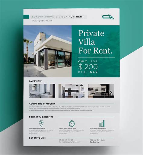 Property Flyer Template Indesign