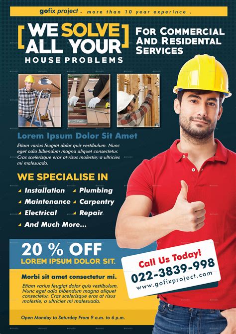 Property Maintenance Flyer Template 10