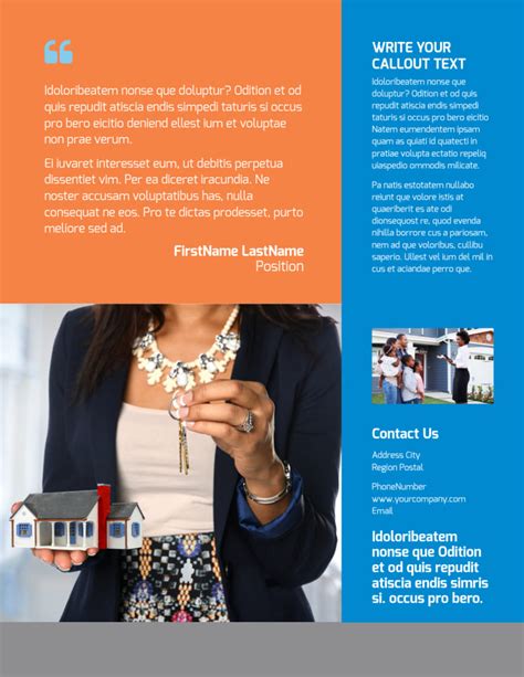 Property Management Flyer Template Example 2