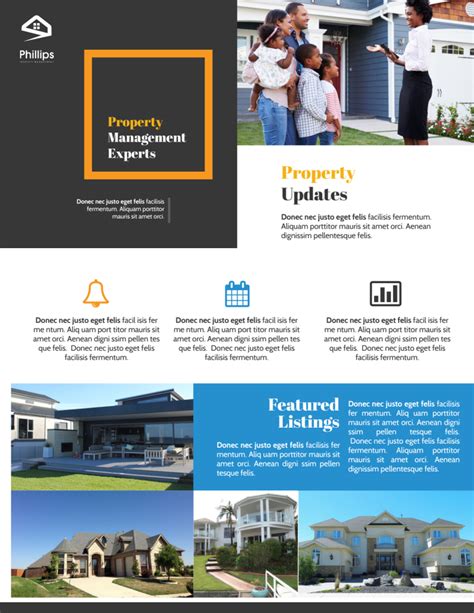 Property Management Flyer Template Example 3