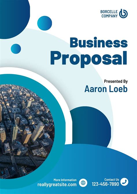 Proposal Cover Page