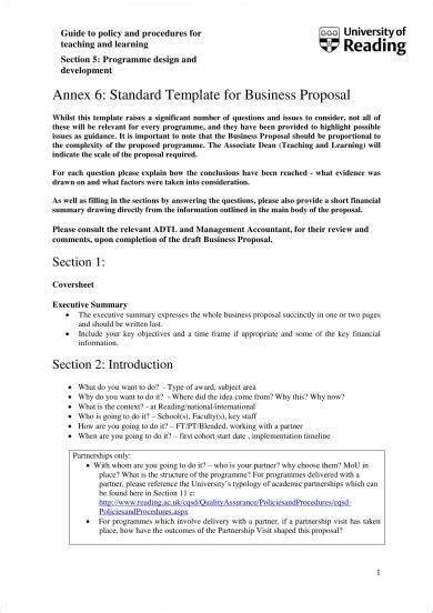 Free Proposal Template PowerPoint Download