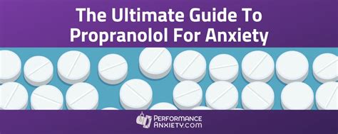 Propranolol Medication Guide