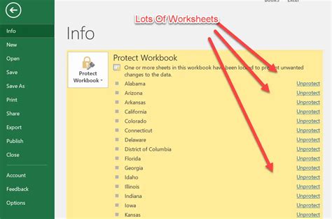 Protect Workbook Macro