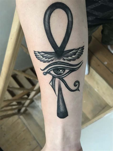 Ankh Protection Tattoo