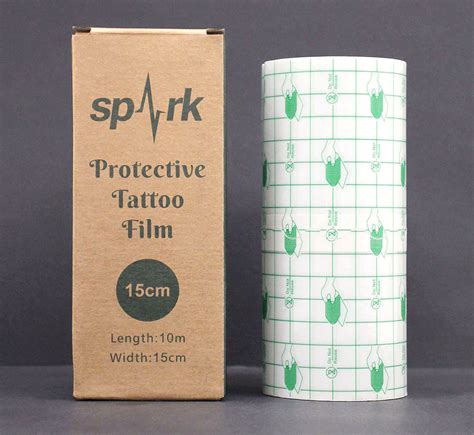 Protective Tattoo Film Coverage