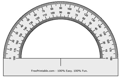 Protractor ruler template examples