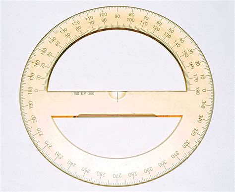 Different types of protractors