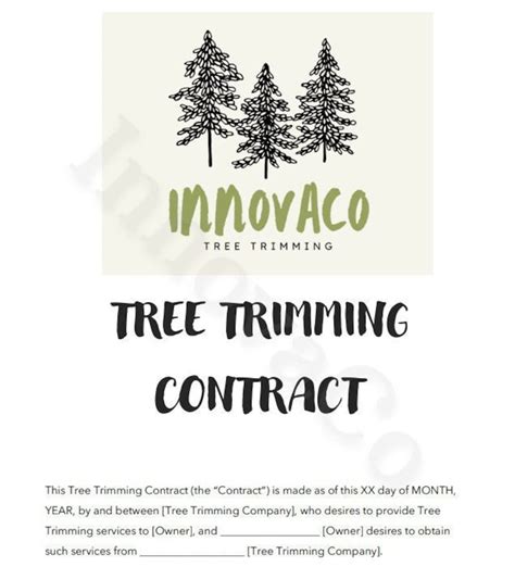 Pruning contract example