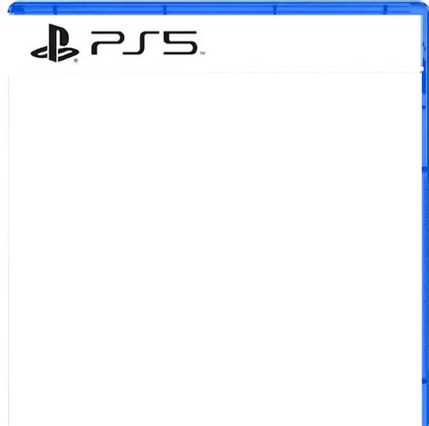 PS5 box art templates