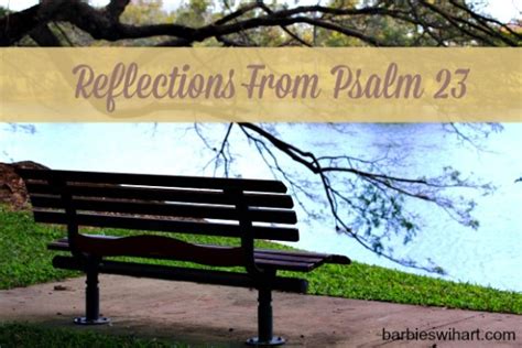 Psalm 23 Reflection Image