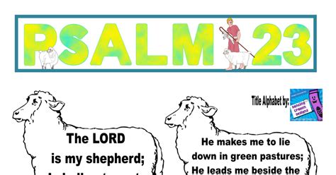 Psalm 23 Sheep Mask