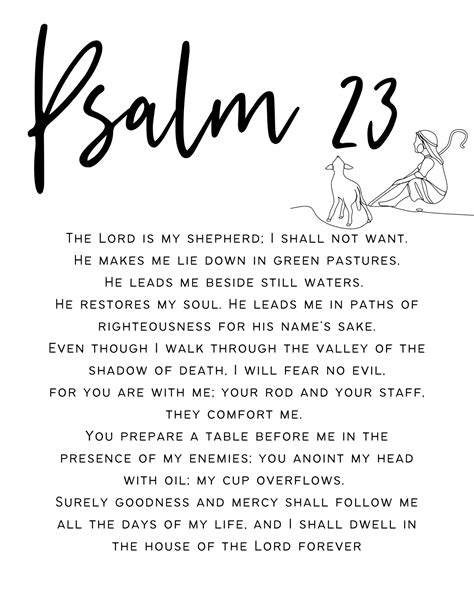 Psalm 23 Verse 5 Image