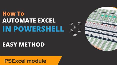 PSExcel Module