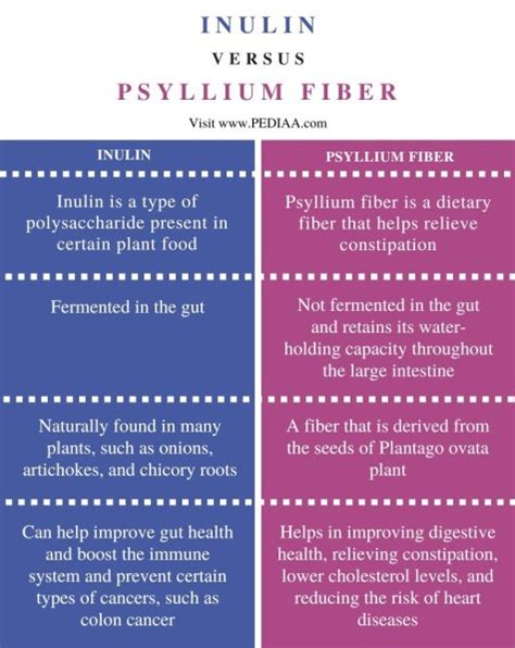 Comparing psyllium to other fiber supplements