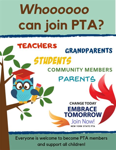 PTA Membership Flyer Template 1