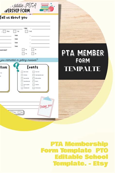 PTA Membership Flyer Template 8