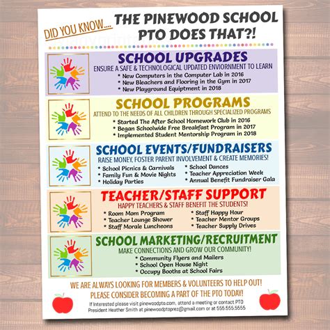 Fundraising PTO Flyer Template