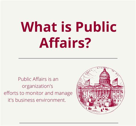 Public Affairs Definition