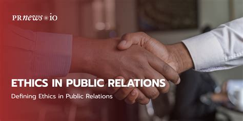 Public Affairs and Ethics