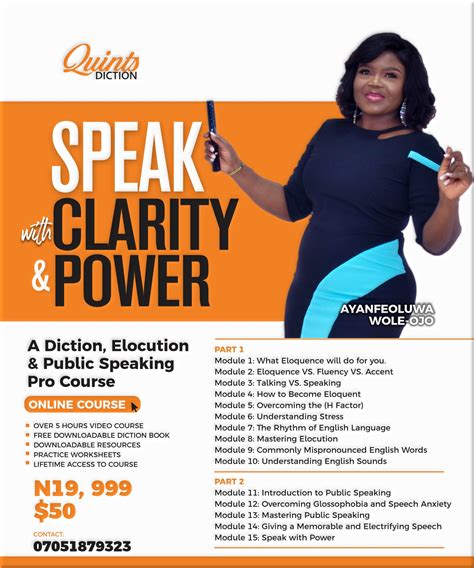 Public speaking courses