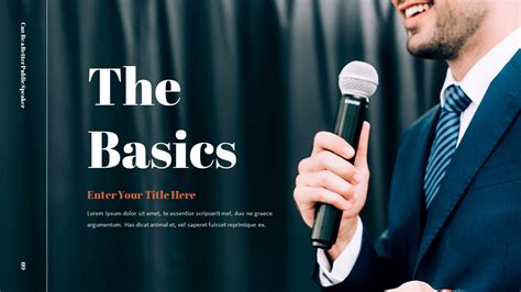 Public Speaking Presentation Templates