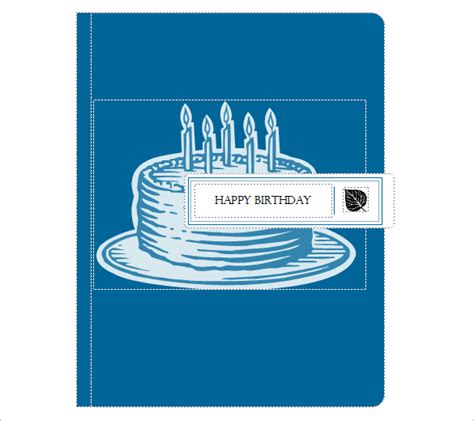 Publisher Birthday Card Template 10