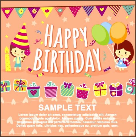 Publisher Birthday Card Template 7