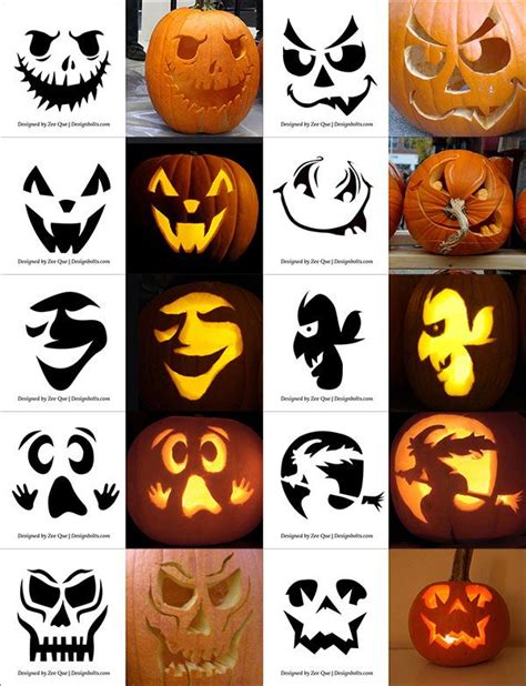 Pumpkin carving designs