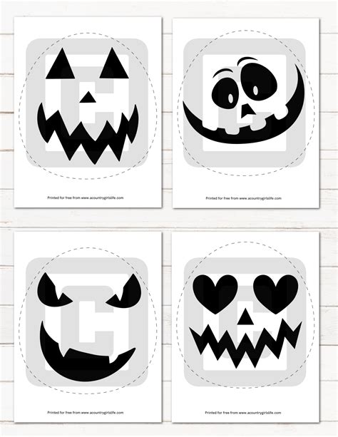 Pumpkin Carving Template 10