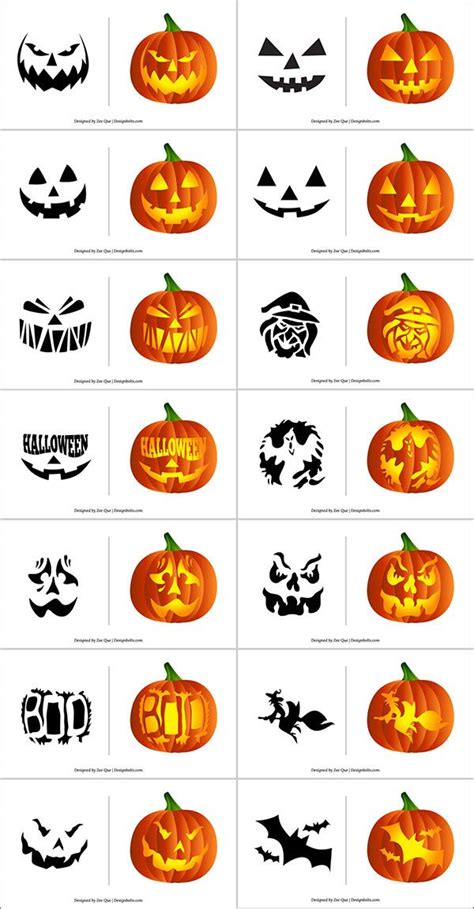 Pumpkin Carving Template