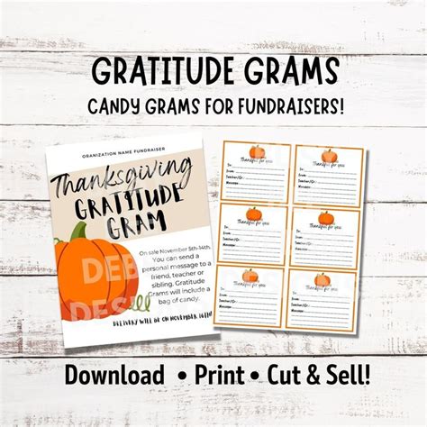 Pumpkin Patch Candy Gram Template