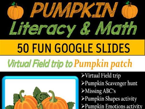 Pumpkin Patch Google Slides Theme