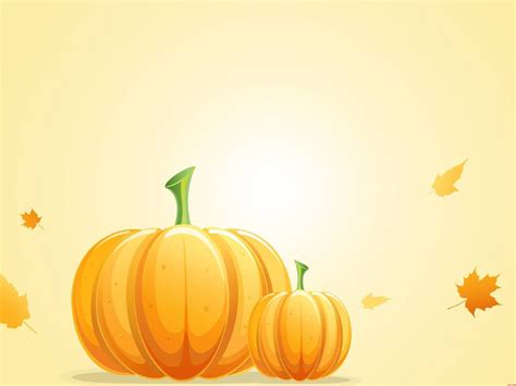 Pumpkin patch PowerPoint template