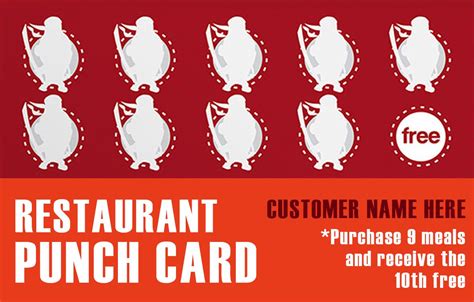 Punch Card Ideas for Restaurants