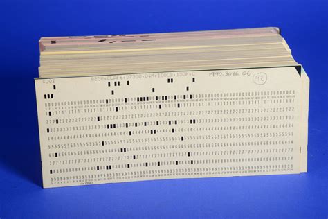 Punch Card Template Examples