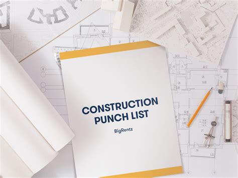 Punch List Template for Commercial Renovation