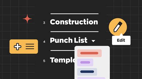 Punch List Template Microsoft Project