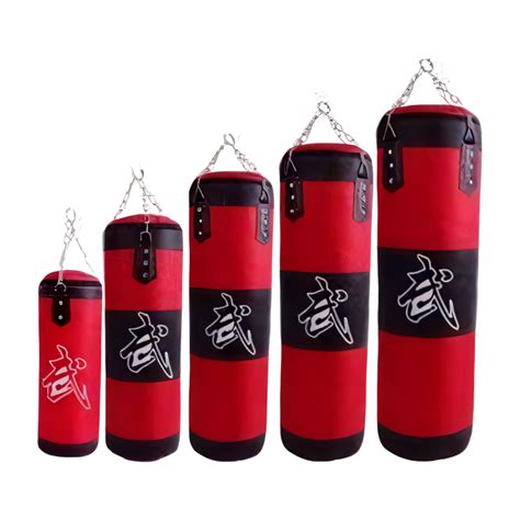 Various Sizes of Punching Bags