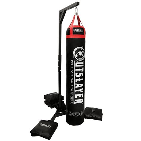 Punching bag stand muay thai