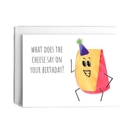 Puns birthday card