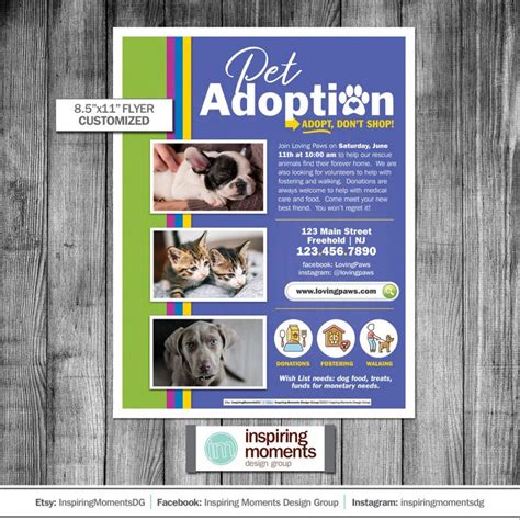 Puppy Adoption Flyer