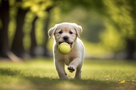 Puppy and ball coloring page