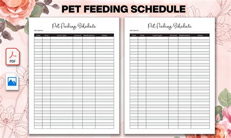 Puppy Nutrition Template