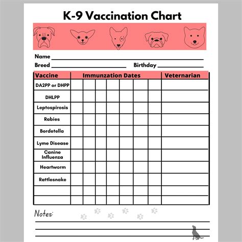 puppy vaccination records