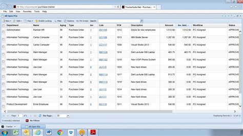 Purchase Order Tracking Software