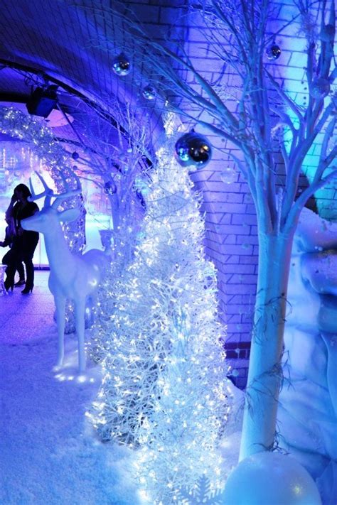 Pure White Christmas Lights for Winter Wonderland